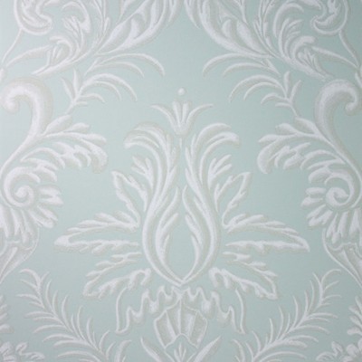 Фото Обои с рисунком - Дамаск - стиль Современных дизайнеров - Голубы - Купить в Интернет-магазине