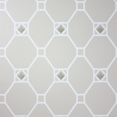 Фото Обои с рисунком - Орнамент - стиль Современных дизайнеров - Серые - Купить в Интернет-магазине