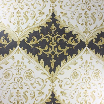 Фото Обои с рисунком - Дамаск - стиль Современных дизайнеров - Белые - Купить в Интернет-магазине