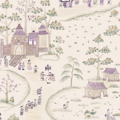 Фото Обои с рисунком - Крупный декор - стиль Современных дизайнеров - Кремовые - Купить в Интернет-магазине