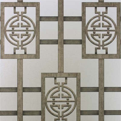 Фото Обои с рисунком - Орнамент - стиль Современных дизайнеров - Светло-серые - Купить в Интернет-магазине