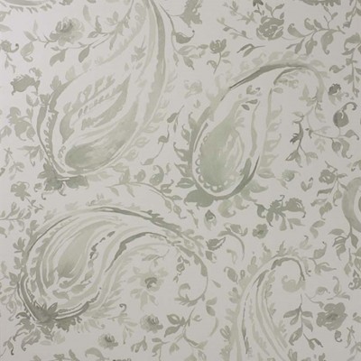 Фото Обои с рисунком - Пейсли - стиль Современных дизайнеров - Белые - Купить в Интернет-магазине