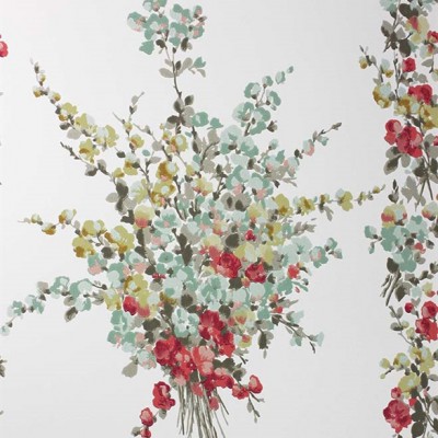 Фото Обои с рисунком - Цветы - стиль Современных дизайнеров - Белые - Купить в Интернет-магазине