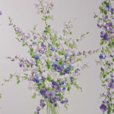 Фото Обои с рисунком - Цветы - стиль Современных дизайнеров - Серые - Купить в Интернет-магазине