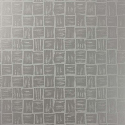 Фото Обои с рисунком - Клетка - стиль Современных дизайнеров - Серебристые - Купить в Интернет-магазине