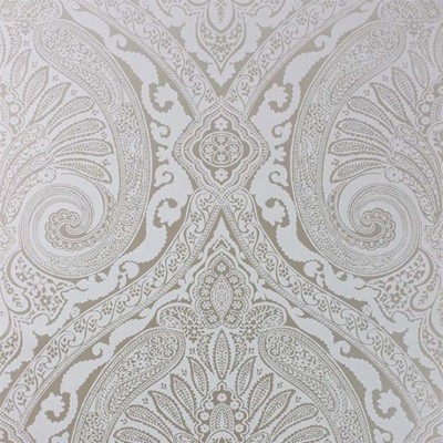 Фото Обои с рисунком - Дамаск - стиль Современных дизайнеров - Серые - Купить в Интернет-магазине