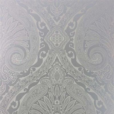 Фото Обои с рисунком - Дамаск - стиль Современных дизайнеров - Серые - Купить в Интернет-магазине