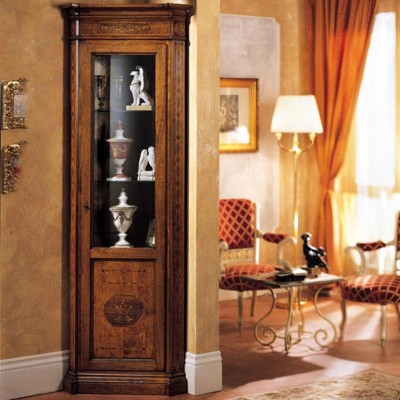 Фото Витрина узкая - стиль Европейская эклектика - Для гостиной - Купить в Интернет-магазине