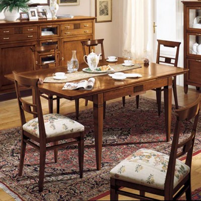 Фото Стол обеденный - стиль Европейская эклектика - Для столовой - большие обеденные столы производства США - Zilio - Rigoletto - Купить в Интернет-магазине