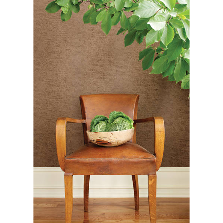 Фото Обои однотонные - Текстурные обои - стиль Американский - Коричневые - Купить в Интернет-магазине