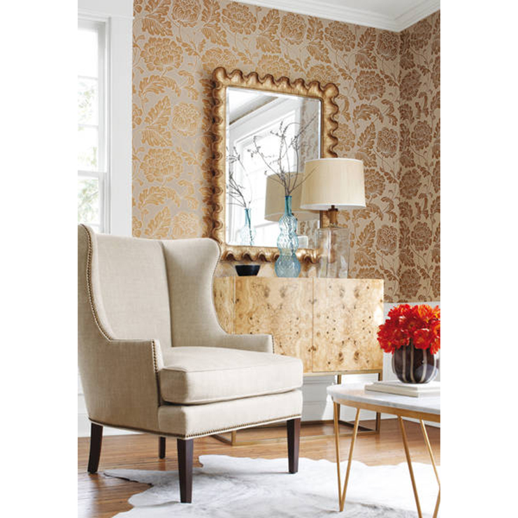 Фото Обои с рисунком - Крупный декор - стиль Американский - Розовые - Купить в Интернет-магазине