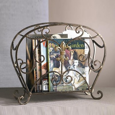 Фото Подставка для журналов - стиль Классический - Металлическая - В наличии - Купить в Интернет-магазине