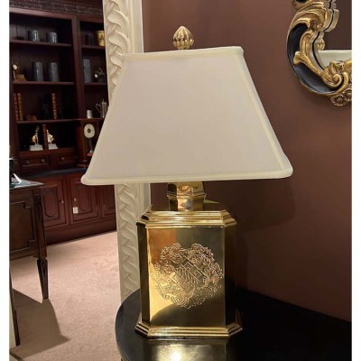 Фото Настольная лампа - стиль Американская классика - Металлическая - В наличии - Купить в Интернет-магазине