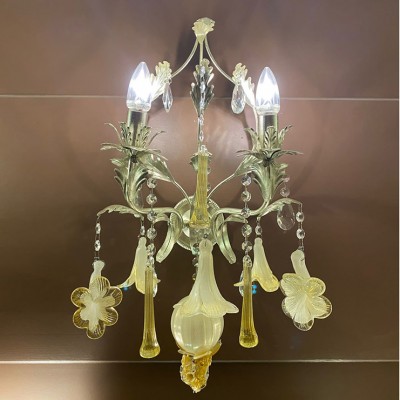 Фото Бра, светильник настенный - стиль Европейская классика - Стеклянный - В наличии - Купить в Интернет-магазине