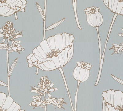 Фото Ткань портьерная с рисунком - Цветы - стиль Современный - Купить в Интернет-магазине