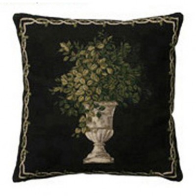 Фото Подушка декоративная - стиль Европейский - Черная - Купить в Интернет-магазине