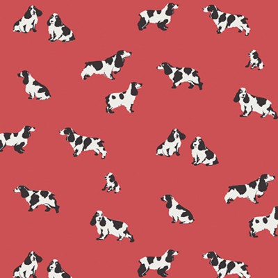 Фото Обои с рисунком - Анималистический принт - стиль Американский - Красные - Купить в Интернет-магазине