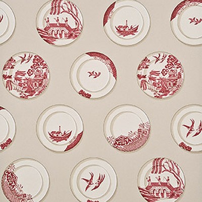 Фото Обои с рисунком - Крупный декор - стиль Английская классика - Розовые - Купить в Интернет-магазине