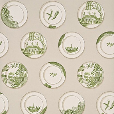 Фото Обои с рисунком - Крупный декор - стиль Английская классика - Светло-серые - Купить в Интернет-магазине