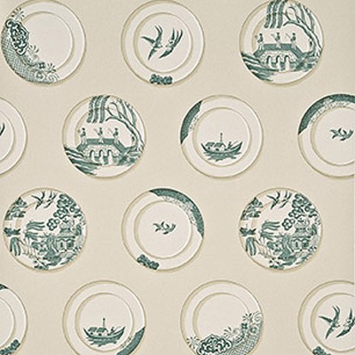 Фото Обои с рисунком - Крупный декор - стиль Английская классика - Светло-серые - Купить в Интернет-магазине