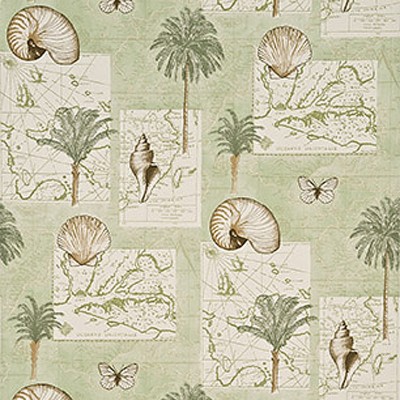 Фото Обои с рисунком - Крупный декор - стиль Английская классика - Зеленые - Купить в Интернет-магазине