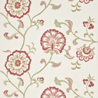 Фото Обои с рисунком - Цветы - стиль Английская классика - Кремовые - Купить в Интернет-магазине