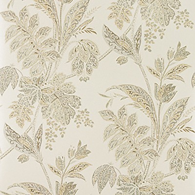 Фото Обои с рисунком - Растение - стиль Английская классика - Светло-серые - Купить в Интернет-магазине