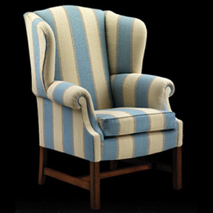 Фото Кресло обитое - стиль Английская классика - Для гостиной - удобное кресло производства США - Artistic - Draycott Design - Купить в Интернет-магазине
