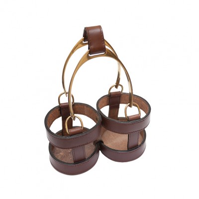 Фото Подставка для вина - стиль Современный - Кожаная - Купить в Интернет-магазине