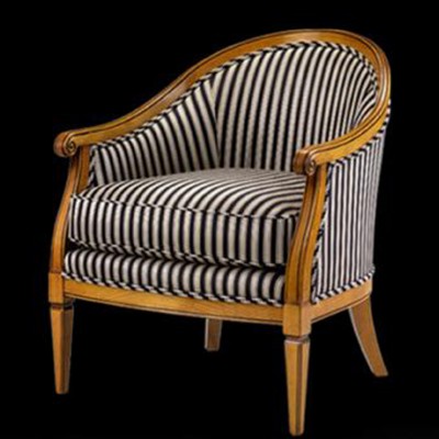 Фото Кресло на деревянной раме - стиль Английская классика - Для гостиной - Купить в Интернет-магазине