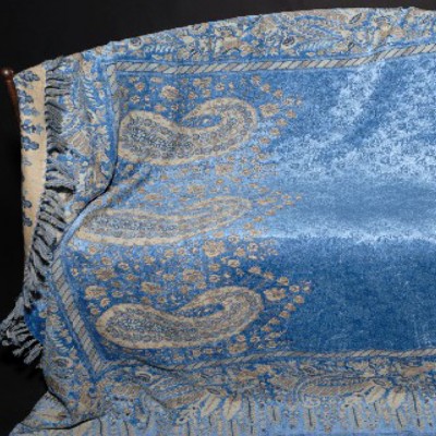 Фото Плед - стиль Европейский - Синий - Купить в Интернет-магазине