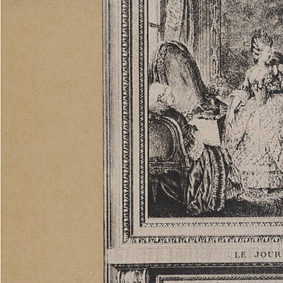 Фото Обои с рисунком - Крупный декор - стиль Английская классика - Бежевые - Купить в Интернет-магазине