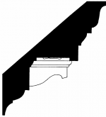 Фото Карниз гипсовый - стиль Английский - Купить в Интернет-магазине