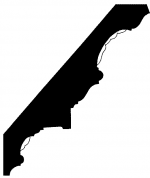 Фото Карниз гипсовый - стиль Английский - Купить в Интернет-магазине