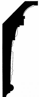 Фото Карниз гипсовый - стиль Английский - Купить в Интернет-магазине