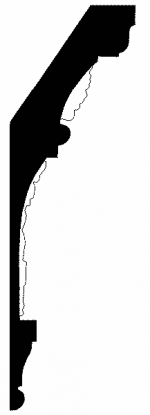 Фото Карниз гипсовый - стиль Английский - Купить в Интернет-магазине Фото Карниз гипсовый - стиль Английский - Купить в Интернет-магазине