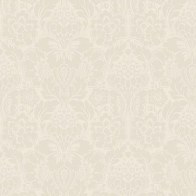 Фото Ткань портьерная с рисунком - Дамаск - стиль Английский - Белый - Купить в Интернет-магазине