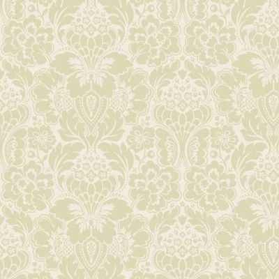 Фото Ткань портьерная с рисунком - Дамаск - стиль Английский - Кремовый - Купить в Интернет-магазине