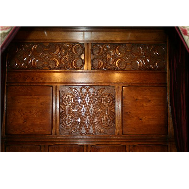 Фото Кровать - стиль Тюдор и готика - Для спальни - Купить в Интернет-магазине