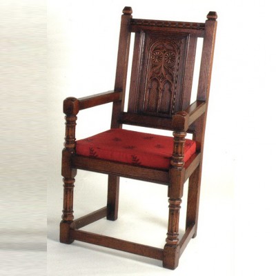 Фото Стул обеденный - стиль Тюдор и готика - Для столовой - Купить в Интернет-магазине
