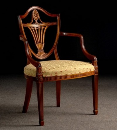 Фото Стул обеденный - стиль Английская классика - Для столовой - Купить в Интернет-магазине