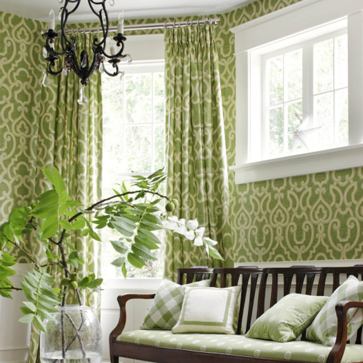 Фото Обои с рисунком - Орнамент - стиль Американский - Бежевые - Купить в Интернет-магазине Фото Обои с рисунком - Орнамент - стиль Американский - Бежевые - Купить в Интернет-магазине