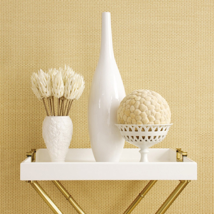 Фото Обои тканевые - Текстурные обои - стиль Американский - Бежевые - Купить в Интернет-магазине