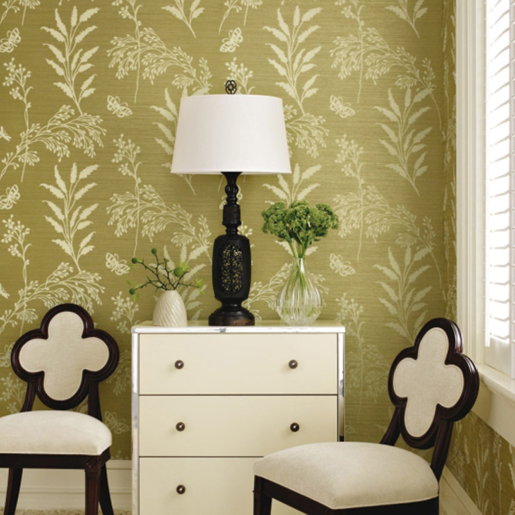 Фото Обои с рисунком - Растение - стиль Американский - Зеленые - Купить в Интернет-магазине Фото Обои с рисунком - Растение - стиль Американский - Зеленые - Купить в Интернет-магазине