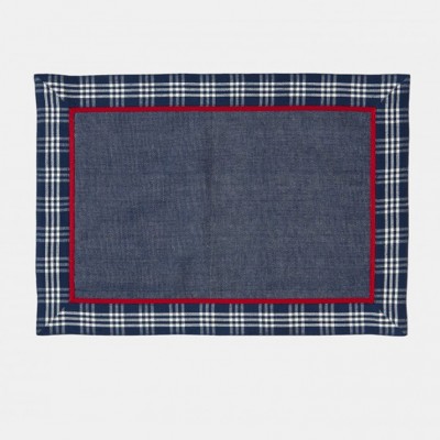 Фото Скатерть - стиль Английский - Синяя - Купить в Интернет-магазине