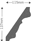 Фото Карниз гипсовый - стиль Английский - Купить в Интернет-магазине Фото Карниз гипсовый - стиль Английский - Купить в Интернет-магазине