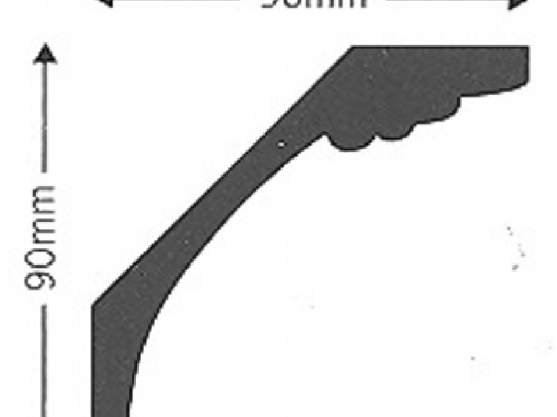 Фото Карниз гипсовый - стиль Английский - Купить в Интернет-магазине