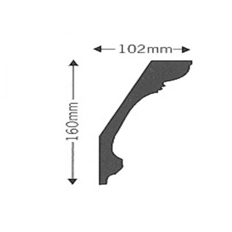 Фото Карниз гипсовый - стиль Английский - Купить в Интернет-магазине