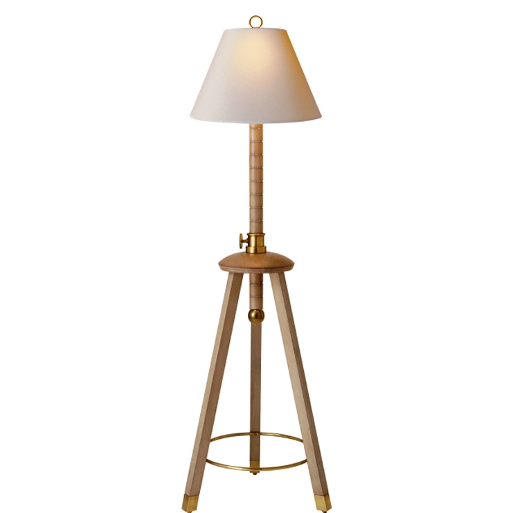 Фото Торшер - стиль Дизайнерские - Деревянный - Купить в Интернет-магазине