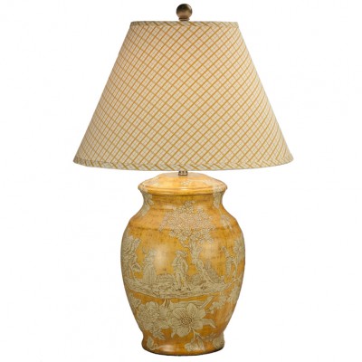 Фото Настольная лампа - стиль Американская классика - Фарфоровая - Купить в Интернет-магазине